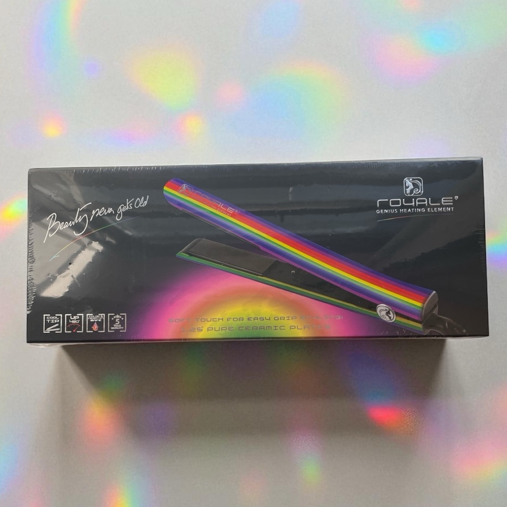 Royale “Rainbow Styling” Flat Iron